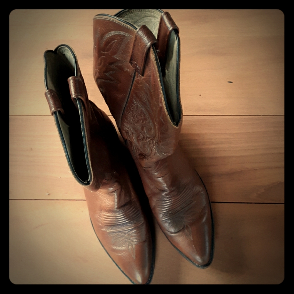 Vintage Dan Post Cowboy Boots